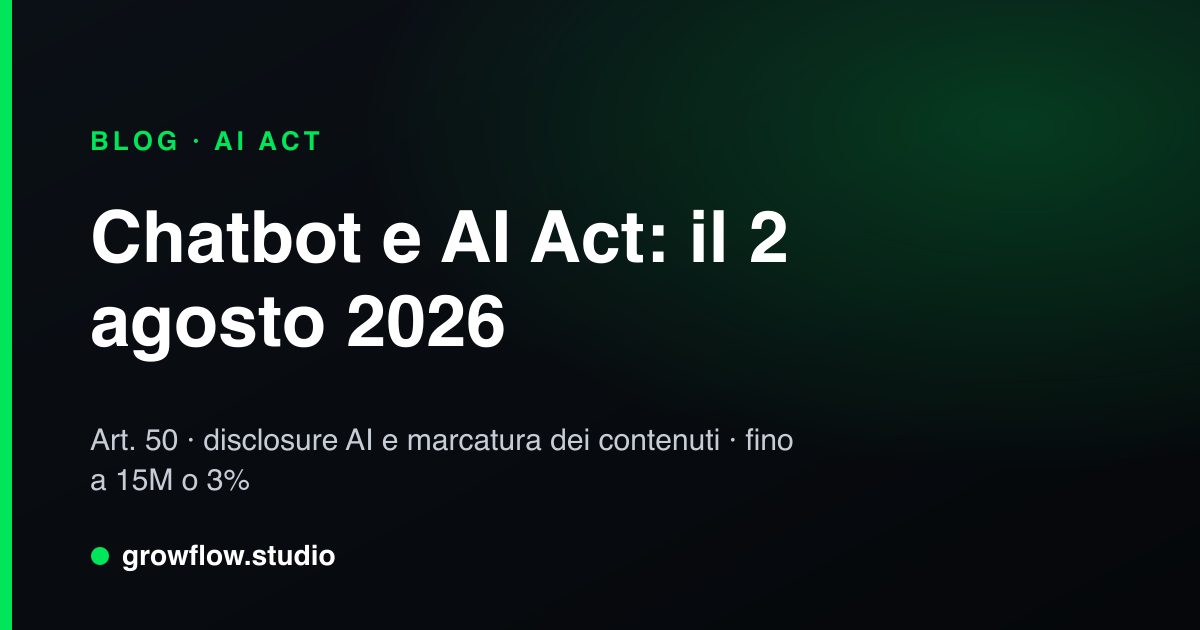 Chatbots and the AI Act: What Really Lands on 2 August 2026