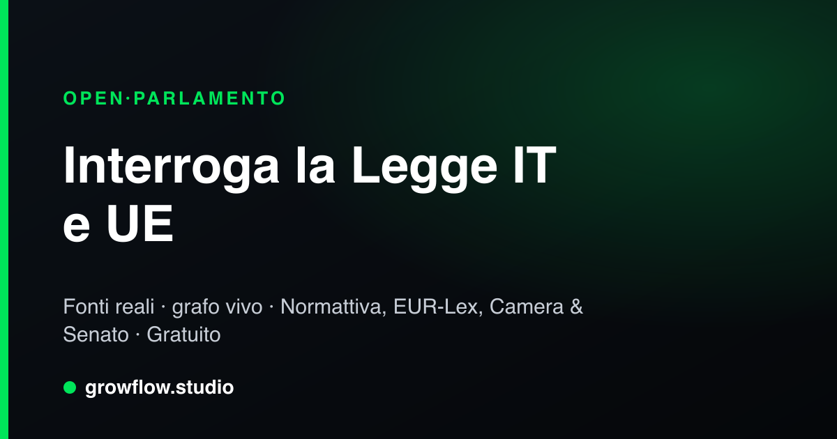 Come ho messo Costituzione e codici italiani in un knowledge graph